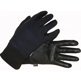 Ryda Childrens Fleece Backed Leather Winter riding Gloves