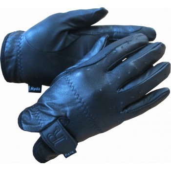 Ryda Childrens Leather Horse Riding Gloves
