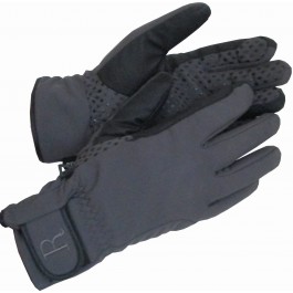 Ryda Gents Softshell Waterproof Fully Lined Yard Gloves in Grey